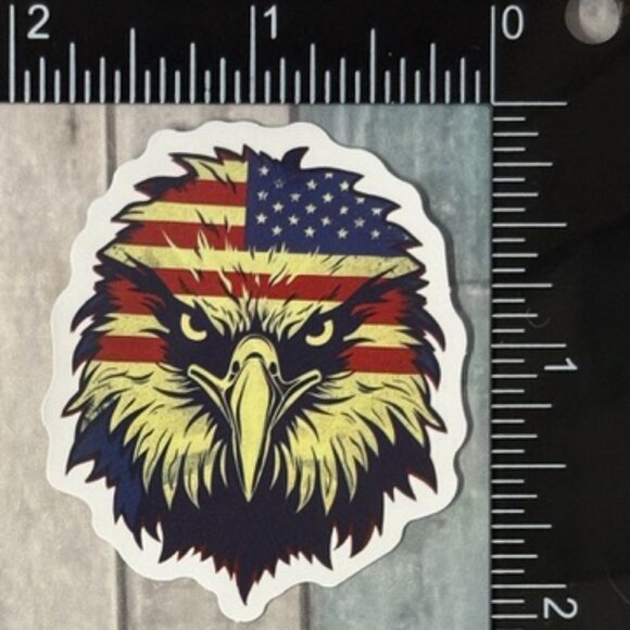 🌀10/$10🌀 Red White Blue 4th Of July Waterproof Vinyl Sticker Decal - Picture 1 of 1